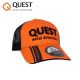 CAPPELLINO NERO ARANCIO QUEST